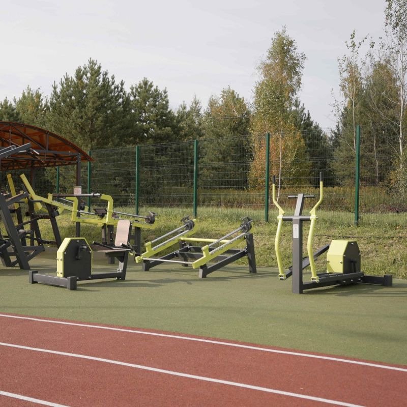 Cardio-1901 Уличный Велотренажер горизонтальный с безынерционным нагрузочным механизмом ZAVODSPORTA