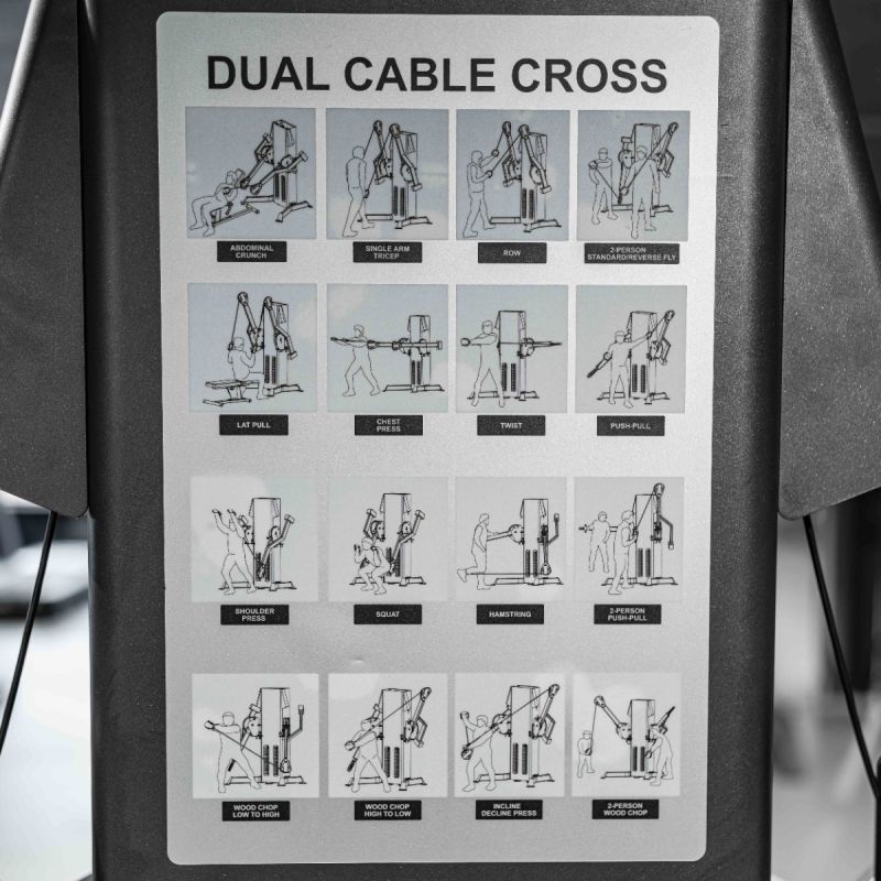 D605 Универсальный кроссовер MAX II. Стек 2 x 105 кг