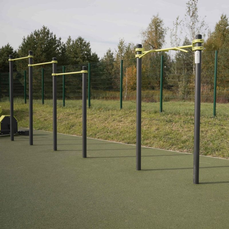 W311 GTO Перекладины разноуровневые для подтягивания из виса на высокой перекладине  ZAVODSPORTA