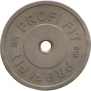 Диск для штанги каучуковый, цветной D51 мм PROFI-FIT  5 кг