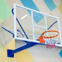 Ферма для баскетбольного щита игрового на растяжках вынос 1800 мм ZAVODSPORTA