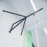Консоль для канатов и шестов (графит), вынос 2 м ZAVODSPORTA