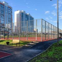 Феникс Столб ограждения угловой 3750 мм ZAVODSPORTA