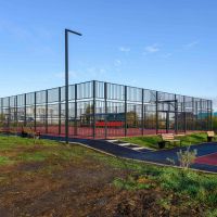 Феникс Столб ограждения угловой 3750 мм ZAVODSPORTA