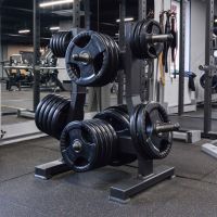 Диск обрезиненный 3 HANDLE черный D51 мм PROFI-FIT 10 кг
