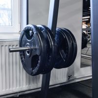 Диск обрезиненный 3 HANDLE черный D51 мм PROFI-FIT 15 кг