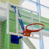 Ферма для баскетбольного щита игрового на растяжках вынос 500 мм ZAVODSPORTA