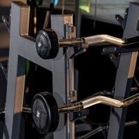 Набор изогнутых штанг POWER (шаг 5 кг, 5 шт) PROFI-FIT 10-30 кг
