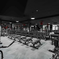 Гантельный ряд полиуретановый LEVEL (шаг 2,5 кг, 5 пар) PROFI-FIT 40-50 кг