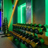 Гантельный ряд профессиональный (шаг 2,5 кг, 5 пар) PROFI-FIT 40-50 кг