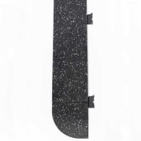 Бордюр резиновый угловой (Sport Рlit Premium) 200x200x20 мм PROFI-FIT