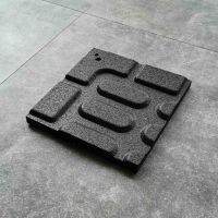 Коврик резиновый (Sport Рlit Premium) 1000x1000x20 мм PROFI-FIT
