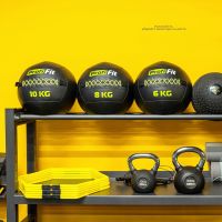 Медицинбол набивной (Wallball) PROFI-FIT 6 кг