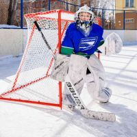 Ворота для хоккея с шайбой (без сетки) Zavodsporta