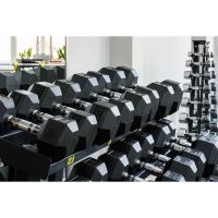 Гантель гексагональная обрезиненная PROFI-FIT 12,5 кг