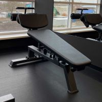 A3037 Скамья для пресса регулируемая (Adjustable Decline Bench)