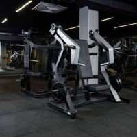 D915 Наклонный жим от груди, рычаги серые