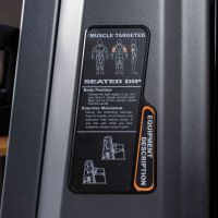 U3026C (E3026) Трицепс-машина. Имитация отжиманий. Стек 109 кг