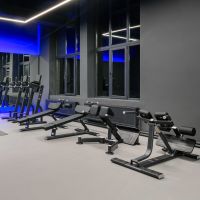 E7037 Скамья для пресса регулируемая