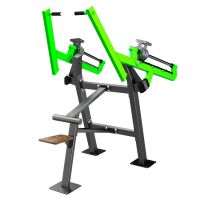 F-2807 Уличный тренажер Верхняя тяга с переменной нагрузкой ZAVODSPORTA