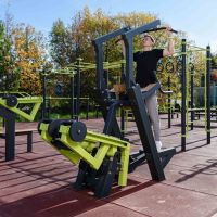 Power-1803 Уличный тренажер Гравитрон с переменной нагрузкой ZAVODSPORTA