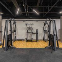 U3009D (E5009) Турник, брусья с противовесом. Стек 88 кг