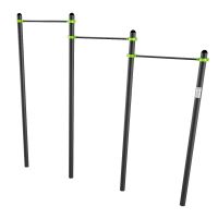 W311 GTO Перекладины разноуровневые для подтягивания из виса на высокой перекладине  ZAVODSPORTA