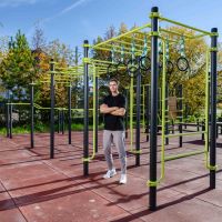 W358 GTO Рукоход с изменением высоты с подвижными кольцами (разноуровневый) ZAVODSPORTA