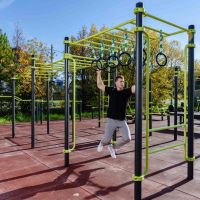 W358 GTO Рукоход с изменением высоты с подвижными кольцами (разноуровневый) ZAVODSPORTA