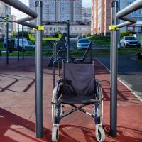 W360 GTO Брусья разноуровневые изогнутые (подходит ОВЗ) ZAVODSPORTA