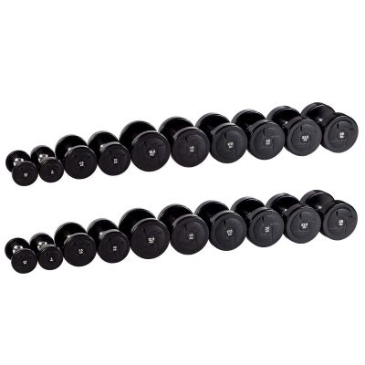 Гантельный ряд POWER (шаг 2,5 кг, 10 пар) PROFI-FIT 2,5-25 кг