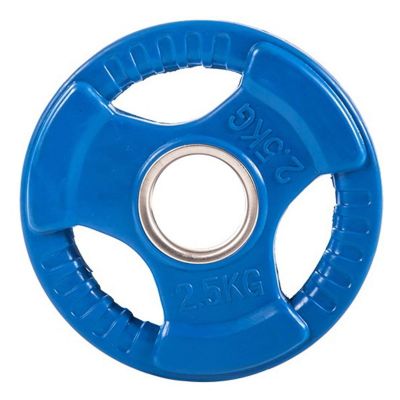 Диск обрезиненный 3 HANDLE цветной D51 мм PROFI-FIT  2,5 кг