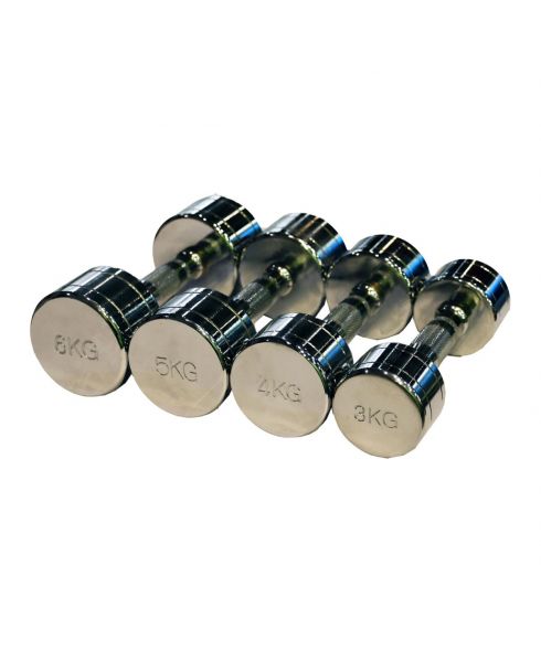 Гантель хромированная PROFI-FIT 10 кг РАСПРОДАЖА