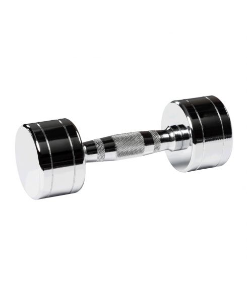 Гантель хромированная PROFI-FIT 9 кг РАСПРОДАЖА