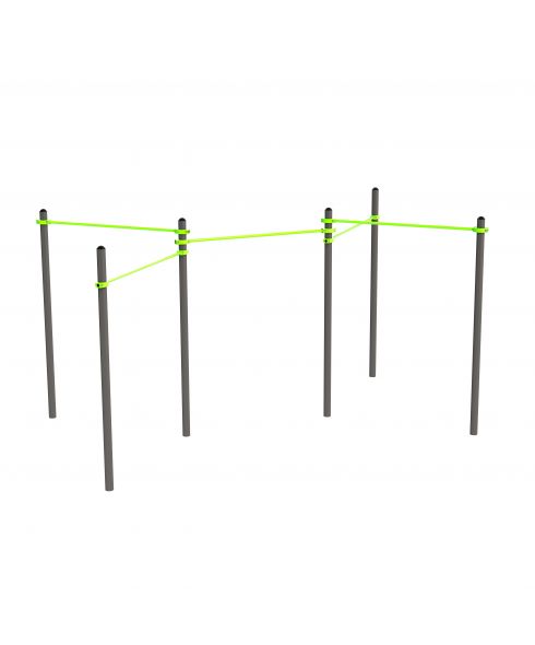 W350 Воркаут (5 турников) ZAVODSPORTA