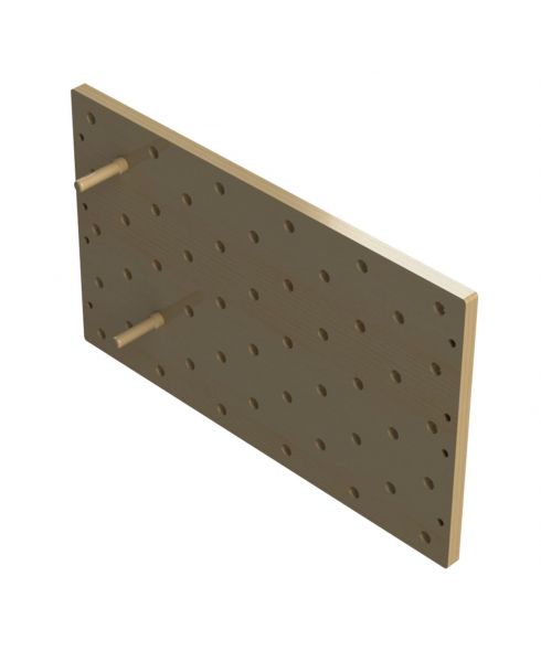 Пегборд навесной 1240 x 750 мм DHZ