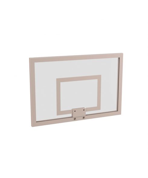 Щит баскетбольный тренировочный  (стекло 10 мм) 800х1200 мм ZAVODSPORTA