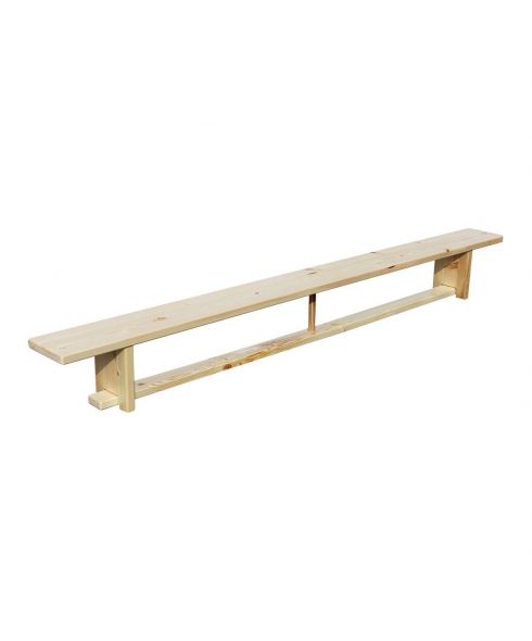 Скамья гимнастическая на деревянных ножках 2 м ZAVODSPORTA