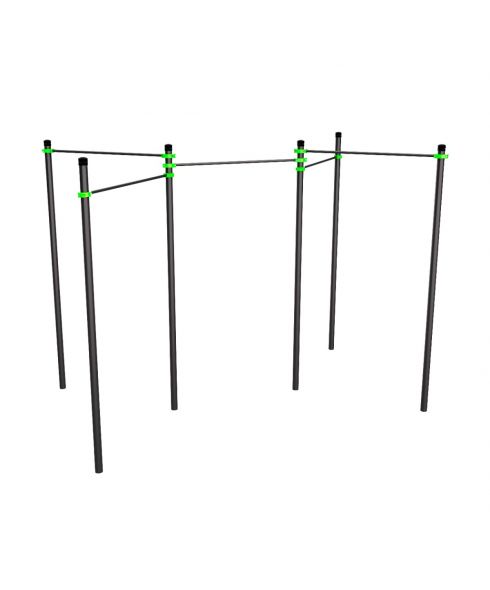 W250 Воркаут (5 турников) ZAVODSPORTA