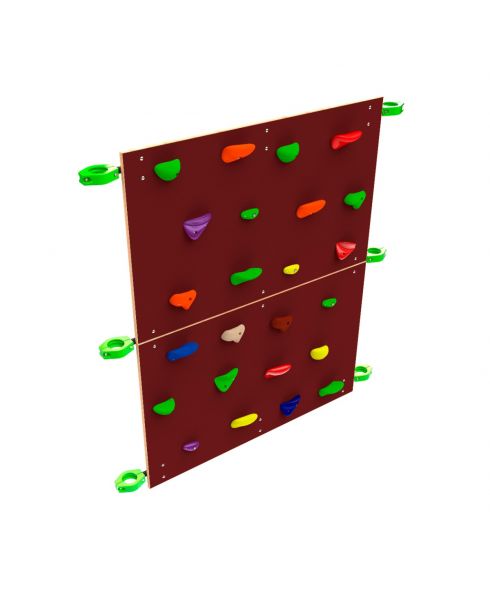 W89 Щит для лазания с зацепами ZAVODSPORTA